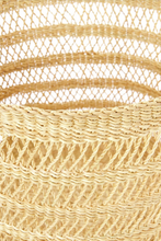 Load image into Gallery viewer, 3 Lace Basket Bins, Handwoven- Elephant Grass Beauty And For Home Decorations