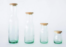 Load image into Gallery viewer, Set of 4 Recycled Kitchen and Bath Canister Jars - Eco-Friendly - Give Back Goods