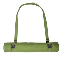 Load image into Gallery viewer, Yoga Mat Carrier Bag- Organic Cotton Canvas - Protects habitat for chimpanzees in Uganda! - Give Back Goods