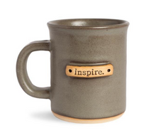 Load image into Gallery viewer, Handmade Inspirational Mugs, USA Made, Provides 1 week of clean water to Africa - Give Back Goods