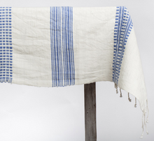 Load image into Gallery viewer, Hand woven Ethiopian Cotton Arden Tablecloth - Eco-Friendly, Fair Trade - Give Back Goods