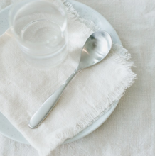 Load image into Gallery viewer, Set of 4- Hand Woven Stone Washed Linen Cocktail Napkins- Eco-Friendly, Fair Trade - Give Back Goods
