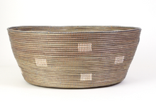 Load image into Gallery viewer, Handmade Senegal White or Grey Oversized Laundry Basket- Fair Trade, Educates Artisans- Eco-Friendly - Give Back Goods