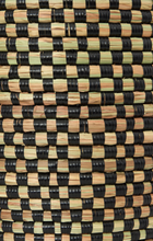 Load image into Gallery viewer, Black Checkerboard laundry Hamper Basket - Fair Trade, Eco-Friendly - Give Back Goods