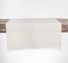 Load image into Gallery viewer, Hand Woven Ethiopian Cotton Table Runner- Riviera- Eco-Friendly, Fair Trade - Give Back Goods