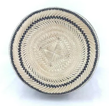 Load image into Gallery viewer, Wayuu Basket Bag, Fair Trade, one of a kind, Hand Crafted, Black & Natural - Give Back Goods