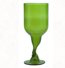 Load image into Gallery viewer, Set of 4 Repurposed Bordeaux Goblet glasses, choose your color, Made in the USA, Save our landfills! - Give Back Goods