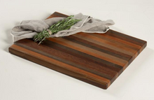 Load image into Gallery viewer, Large Exotic Hardwood Butcher Block Cutting Board - Prevents Deforestation & Conserves Forests! - Give Back Goods