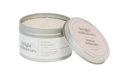 Load image into Gallery viewer, Set of three, 8 oz retreat tin Candles (gift box option), Give jobs to young USA moms! - Give Back Goods