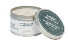 Load image into Gallery viewer, Set of three, 8 oz retreat tin Candles (gift box option), Give jobs to young USA moms! - Give Back Goods