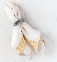 Load image into Gallery viewer, Set Of 4 Hand Woven Ethiopian Cotton Dinner Napkins Eco-Friendly Beauty And Health For Cookers