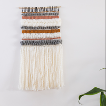 Load image into Gallery viewer, Accessories Handmade Woven Wall Hanging In Earth Tones Helps Break The Cycle Of Poverty Beauty
