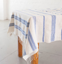 Load image into Gallery viewer, Hand woven Striped Ethiopian Cotton Tablecloth Eco-Friendly Beauty And Health For Cookers