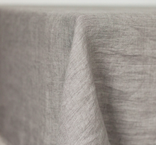 Load image into Gallery viewer, Stone Washed Linen Tablecloth Eco-Friendly Home Decoration For Home Lovers