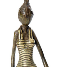 Load image into Gallery viewer, Family With Child Bronze Sculpture Eco-Friendly Decoration For Home Lovers