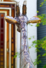 Load image into Gallery viewer, Large Recycled Metal Outdoor Giraffe Sculptures From Kenya Home Decoration