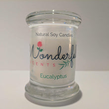 Load image into Gallery viewer, Soy Wax 2.75 oz Status Jar Scented Eucalyptus