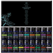 Load image into Gallery viewer, Essential Oil Set For Aromatherapy Custom Massage And Body Oils Diffusers Vaporizers Oil Burners Inhalation Perfume Blends, Spa And Home Care For Home Lovers