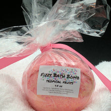 Load image into Gallery viewer, Tropical Fruits Bath Bomb Bath Fizzy 4.5 oz