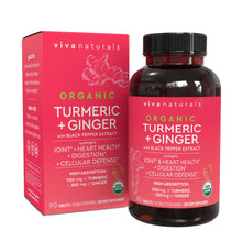Load image into Gallery viewer, Organic Turmeric + Ginger Makes A Great Addition To Any Dish Needing Some Extra Kick And Good For Health