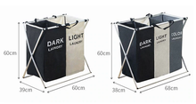 Load image into Gallery viewer, Laundry Sorter Organizer Basket Hamper Houseware For Home Lovers
