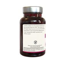 Load image into Gallery viewer, Viva Naturals Biotin 5000 mcg left side