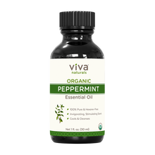 Load image into Gallery viewer, Viva Naturals Peppermint Oil front
