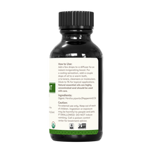 Load image into Gallery viewer, Viva Naturals Peppermint Oil right side
