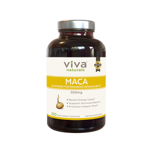 Load image into Gallery viewer, Viva Naturals Maca Powder Capsules front