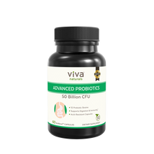 Load image into Gallery viewer, Viva Naturals Advanced Probiotics front