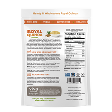 Load image into Gallery viewer, Viva Naturals Quinoa 4 lb back
