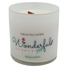 Load image into Gallery viewer, Wonderful Scents 11 oz Tumbler Candle Wood Wick Relaxation