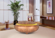 Load image into Gallery viewer, 150 ml Ultrasonic Aroma Diffuser Woodgrain + Remote Control Beauty For Home Decorations