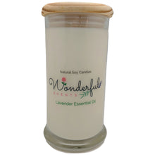 Load image into Gallery viewer, Wonderful Scents 21oz Lavender Essential Oil with Cotton Wick