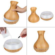 Load image into Gallery viewer, Wonderful Scents 400 ml Essential Oil Light Wood Diffuser Diffusing_Use