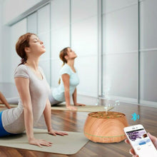 Load image into Gallery viewer, Wonderful_Scents_400ml_Bluetooth_Speaker_Essential_Oil_Diffuser_Yoga_1000x1000