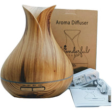 Load image into Gallery viewer, Wonderful Scents 400 ml light wood diffuser Box Contents