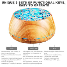 Load image into Gallery viewer, Wonderful Scents 400ml WiFi Bluetooth Essential Oil Diffuser Keys