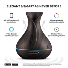 Load image into Gallery viewer, Wonderful Scents 400ml Wifi Vase 400 ml Essential Oil Diffuser