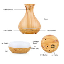 Load image into Gallery viewer, Wonderful_Scents_400ml_essential_oil_Diffuser_Parts