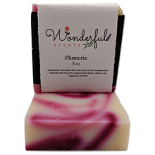 Load image into Gallery viewer, Wonderful Scents Cold Press Soap Plumeria 2 Bars