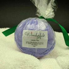 Load image into Gallery viewer, Wonderful_Scents_Lavender_Mint_Bath_Bomb