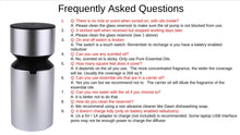 Load image into Gallery viewer, Wonderful_Scents_Nebulizer_FAQ