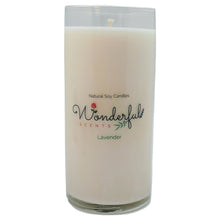 Load image into Gallery viewer, Wonderful Scents Never Ending Soy Candle Lavender