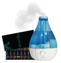 Load image into Gallery viewer, Humidifier and Top 18 Bundle Grain Aroma Diffusers Cool Mist Humidmifier with Timer Adjustable Mist Night For Home Lovers