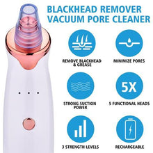 Load image into Gallery viewer, Blackhead Removal Tool Extractor Microdermabrasion Pore Vacuum Accessories For Beauty Lovers