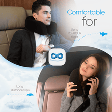 Load image into Gallery viewer, Everlasting Comfort Gel Infused Memory Foam Travel Pillow