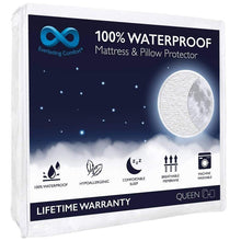 Load image into Gallery viewer, Everlasting Comfort Hypoallergenic Waterproof Mattress Protectors Queen