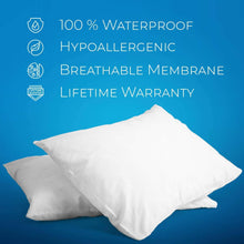Load image into Gallery viewer, Everlasting Comfort Hypoallergenic Waterproof Pillow Protectors