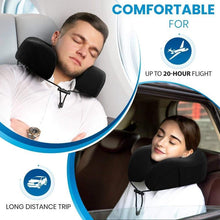 Load image into Gallery viewer, Everlasting Comfort Memory Foam Airplane Travel Pillow Kit